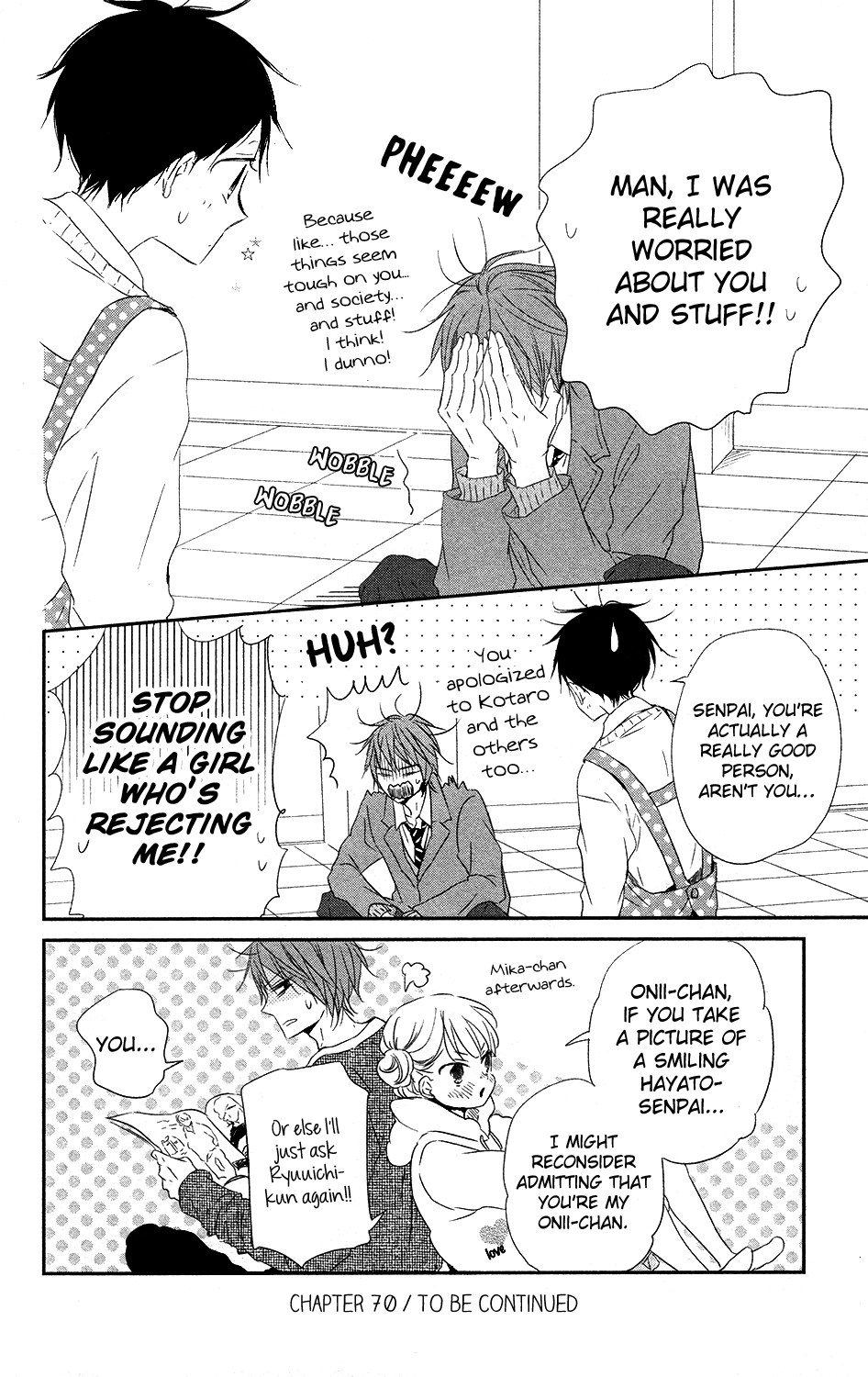Gakuen Babysitters chapter 70 - page 32