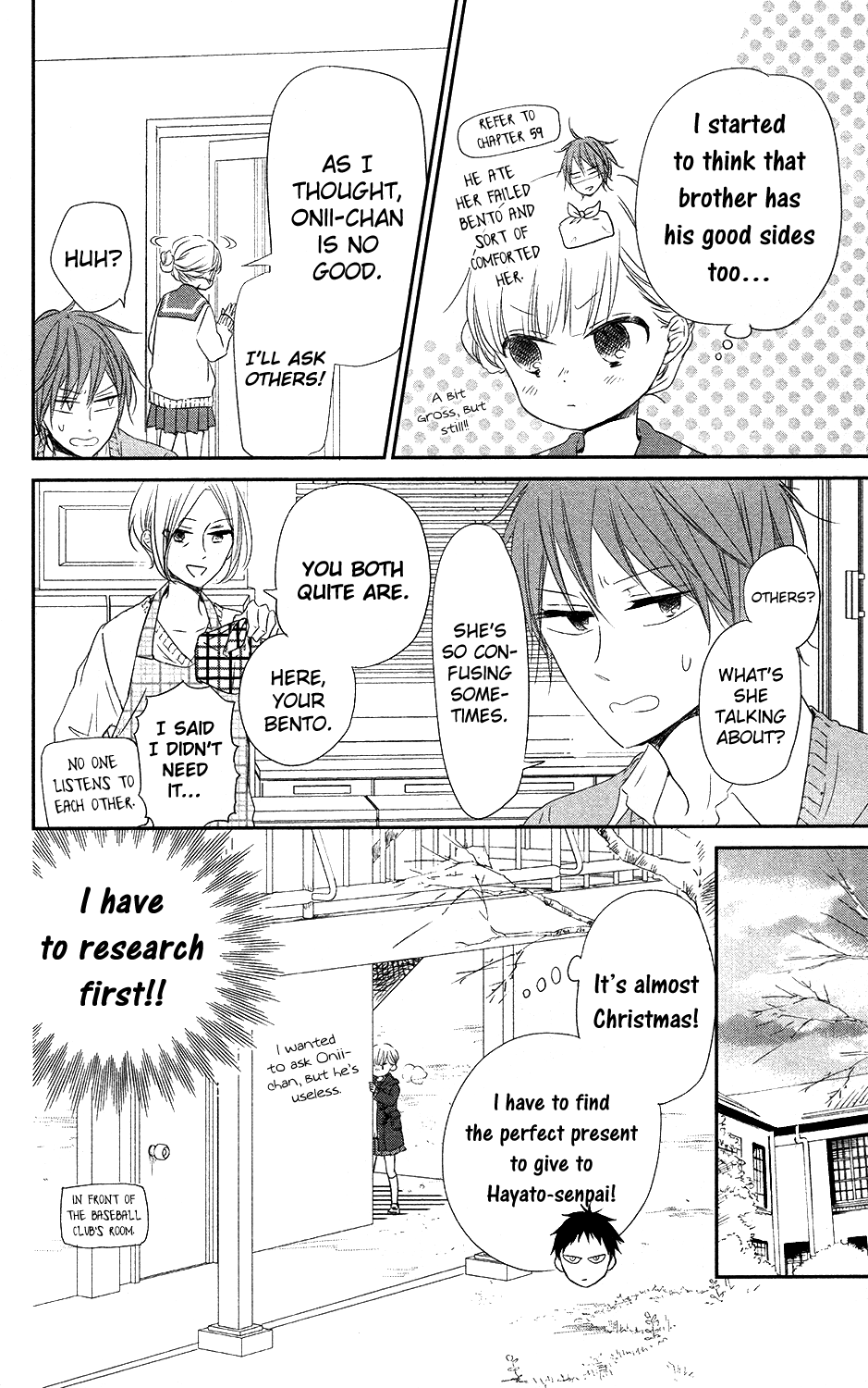 Gakuen Babysitters chapter 70 - page 8