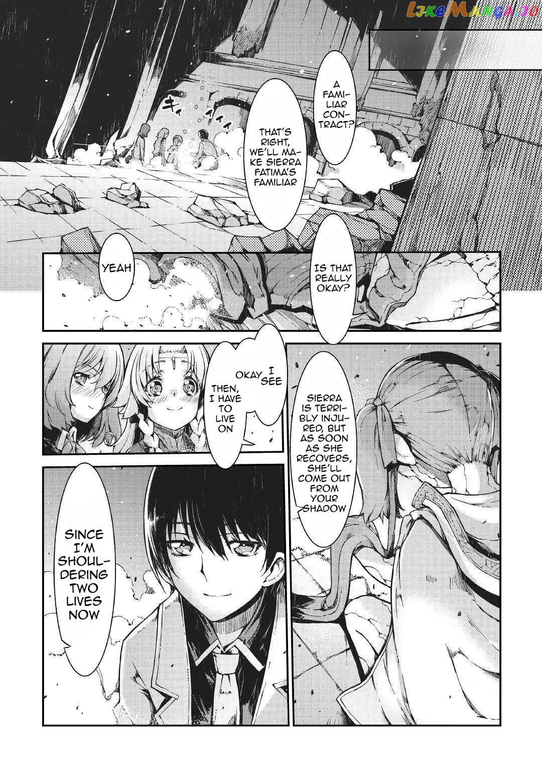 Sayounara Ryuusei, Konnichiwa Jinsei chapter 58 - page 2