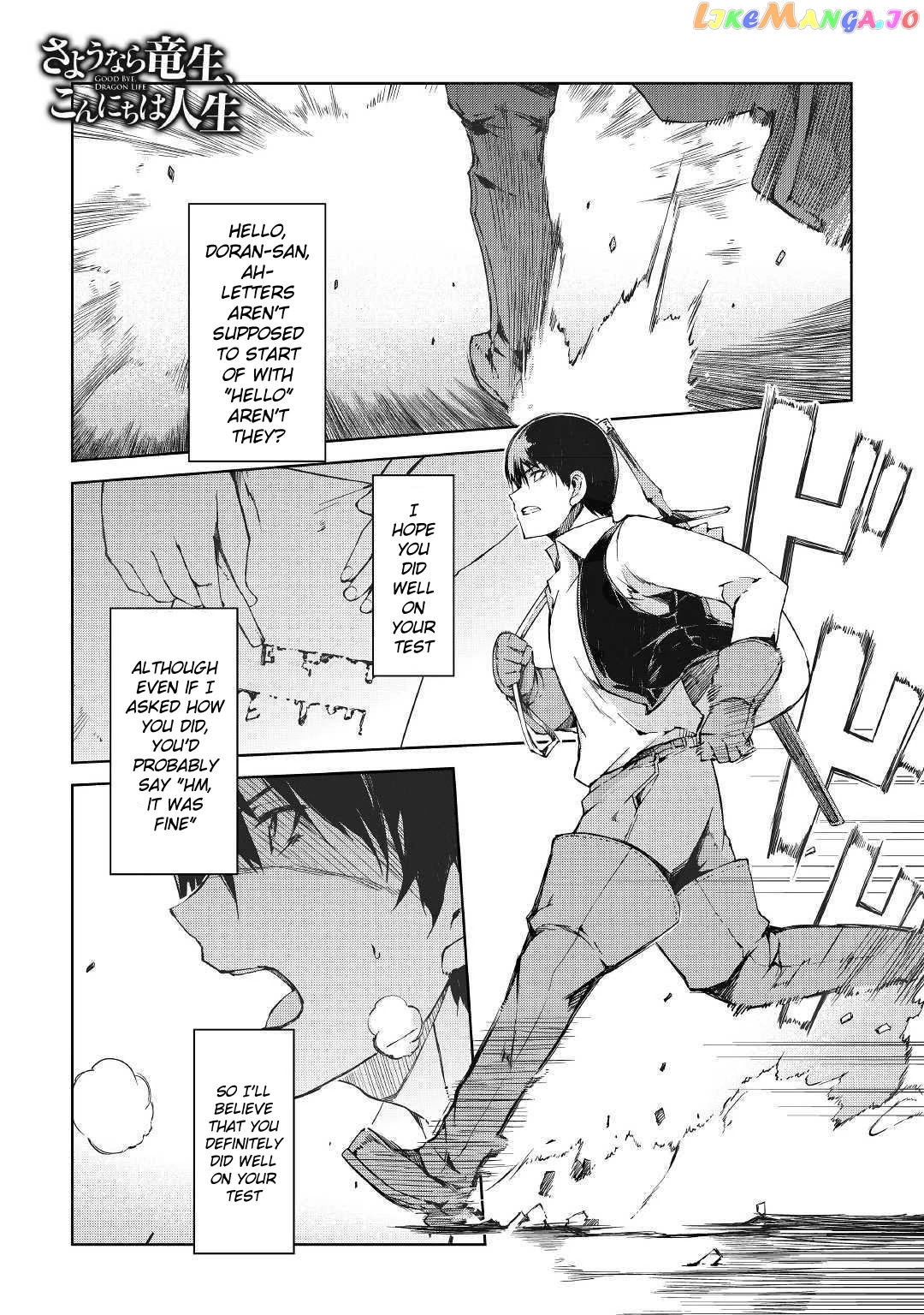 Sayounara Ryuusei, Konnichiwa Jinsei chapter 36 - page 2