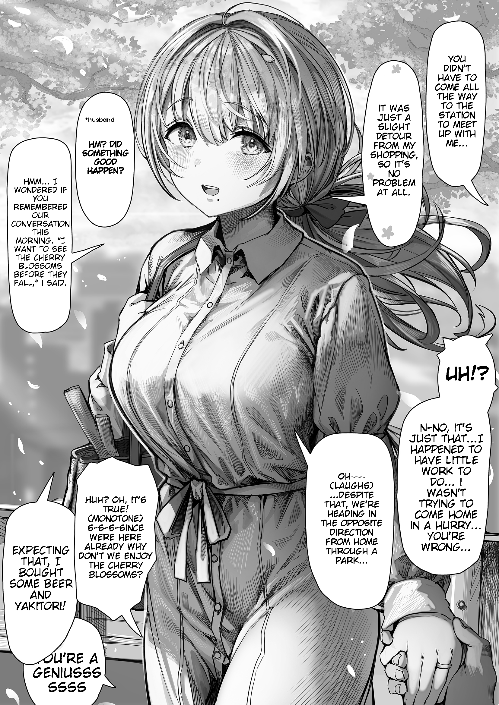 Ochame na Okusan to no Nichijou Chabangoto Chapter 10 - page 1