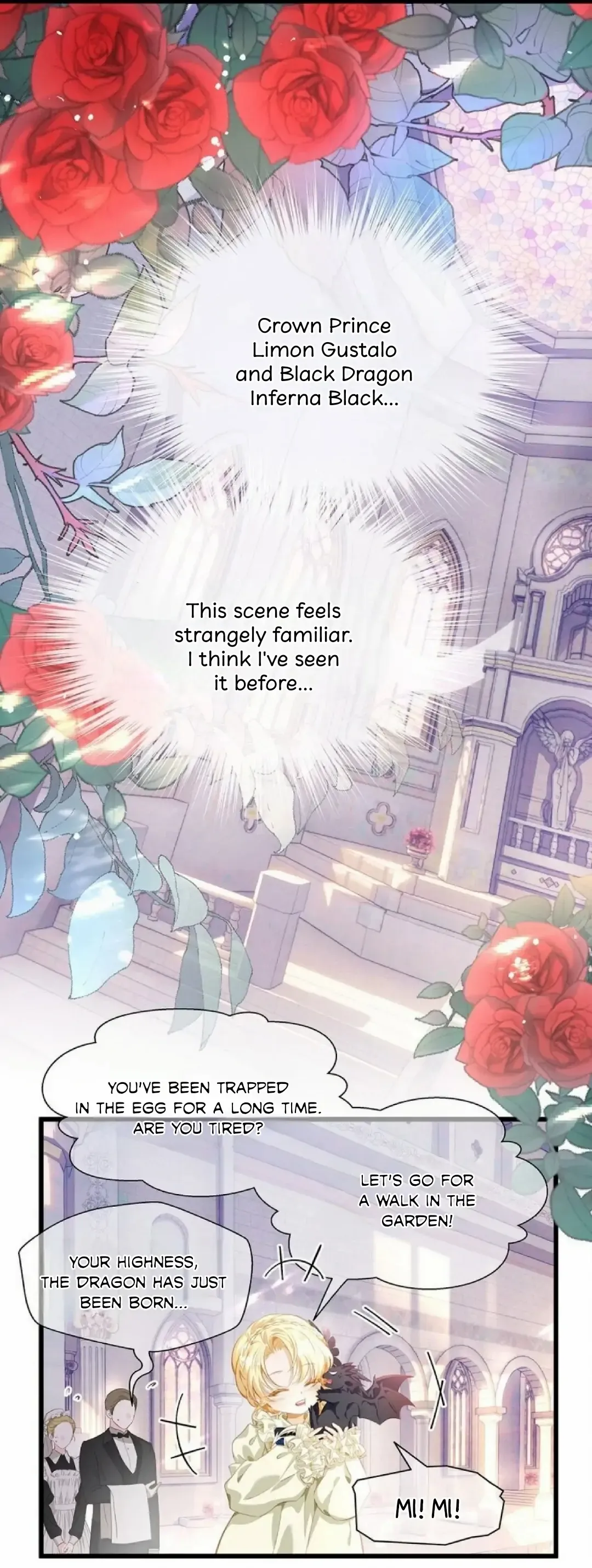 I Was Reborn as His Highness the Prince's Little Evil Dragon Chapter 1 - page 12