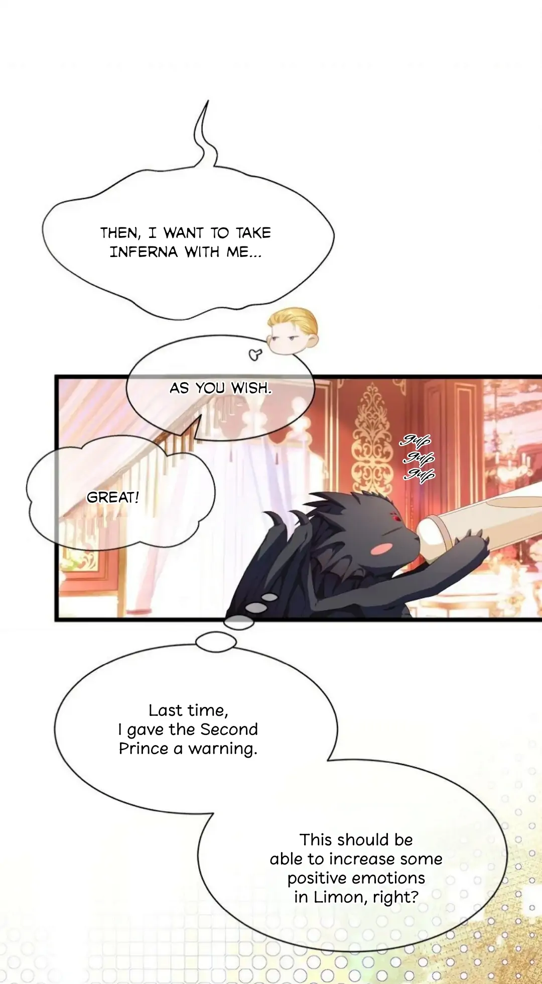 I Was Reborn as His Highness the Prince's Little Evil Dragon Chapter 4 - page 5