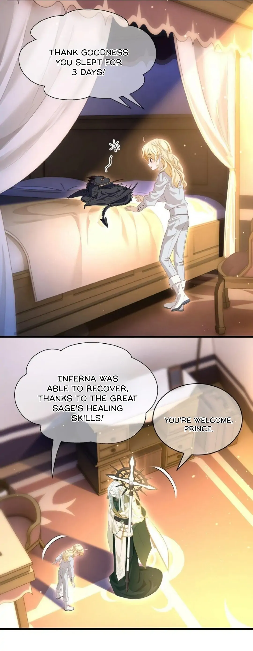 I Was Reborn as His Highness the Prince's Little Evil Dragon Chapter 12 - page 3