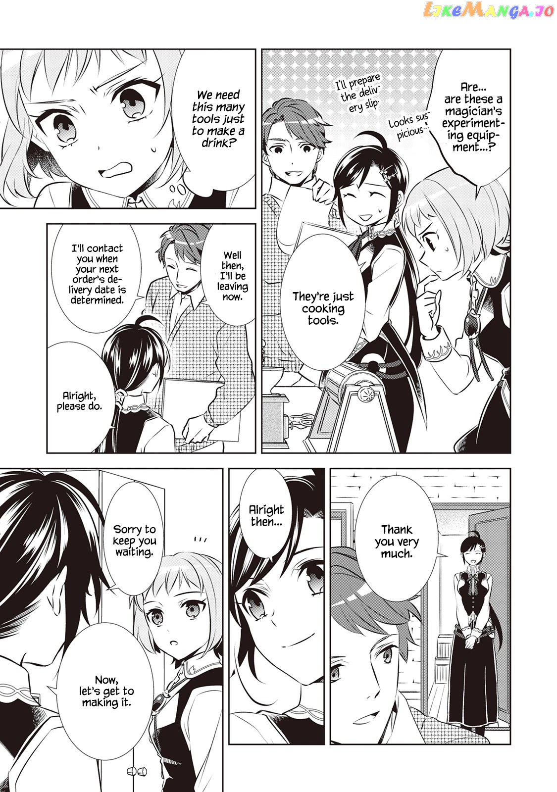 Isekai de Café o Kaiten Shimashita. chapter 38 - page 18