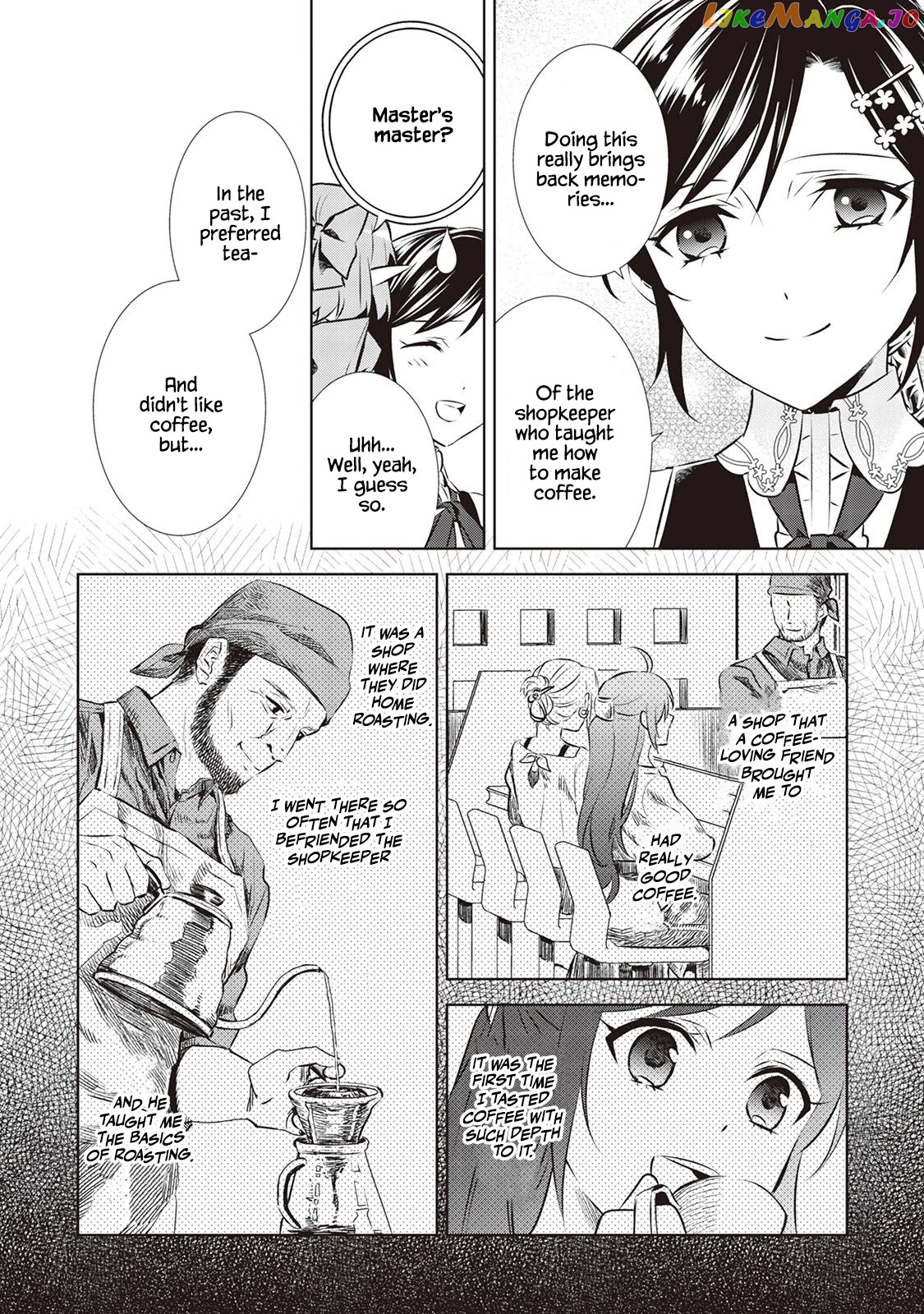 Isekai de Café o Kaiten Shimashita. chapter 38 - page 21