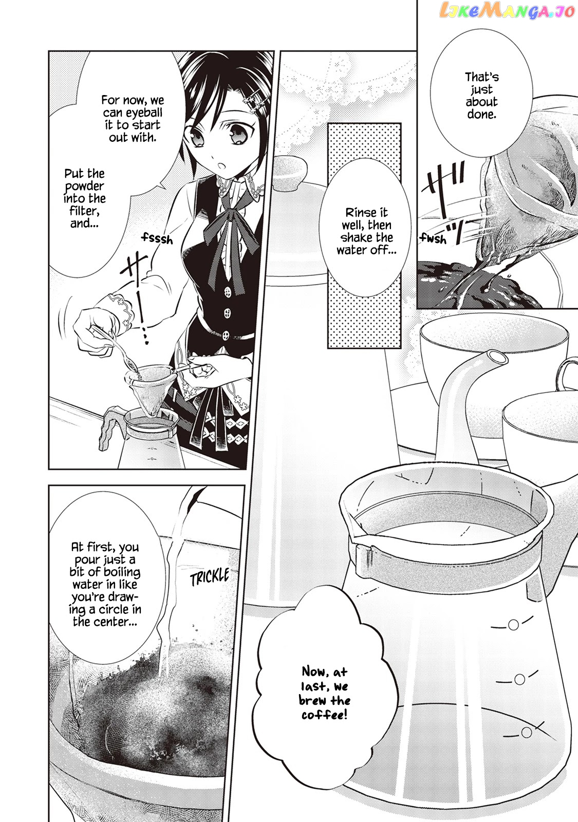 Isekai de Café o Kaiten Shimashita. chapter 38 - page 27