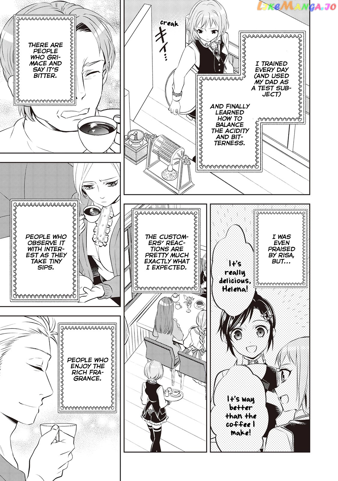 Isekai de Café o Kaiten Shimashita. chapter 39 - page 14