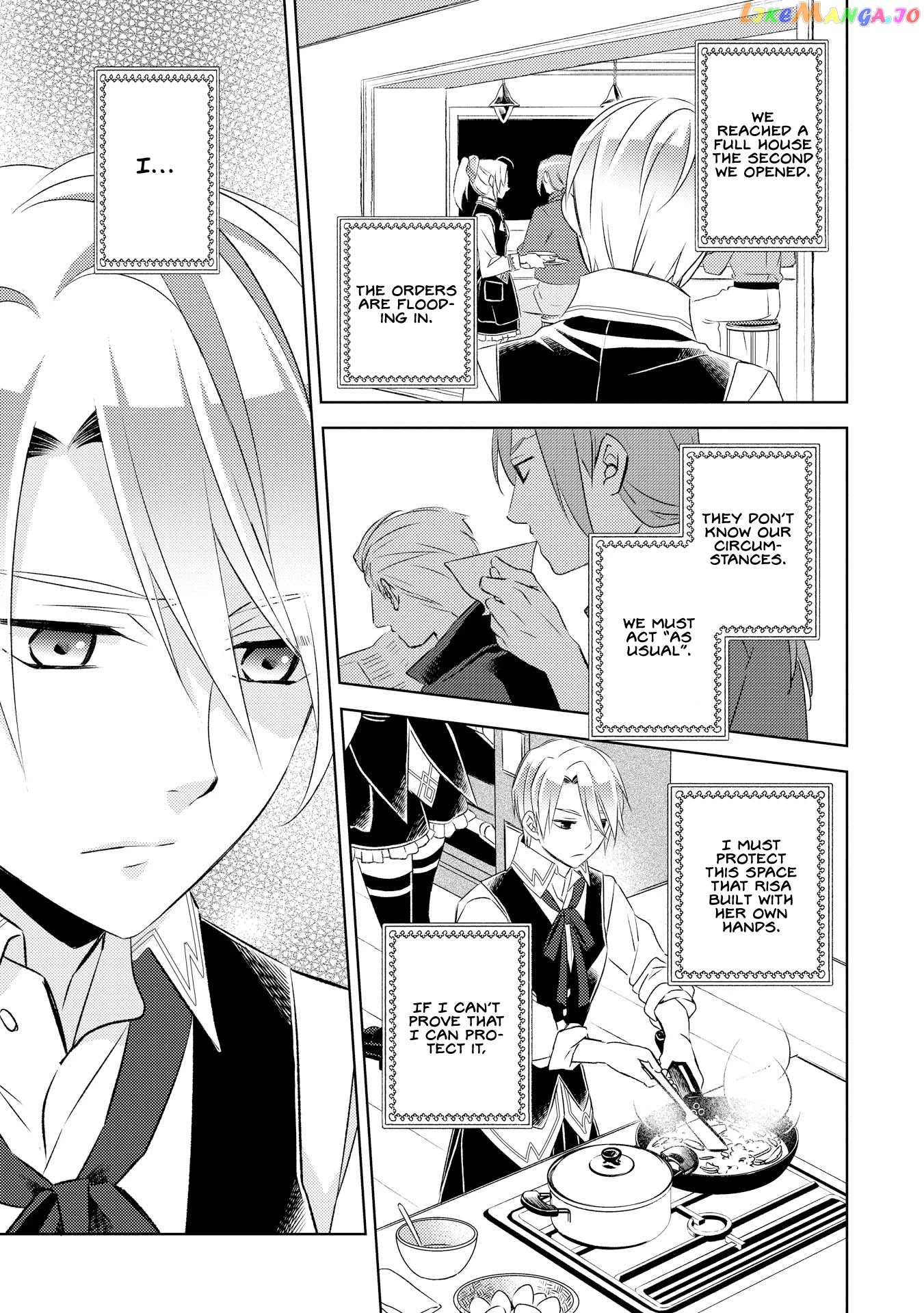 Isekai de Café o Kaiten Shimashita. chapter 27 - page 14