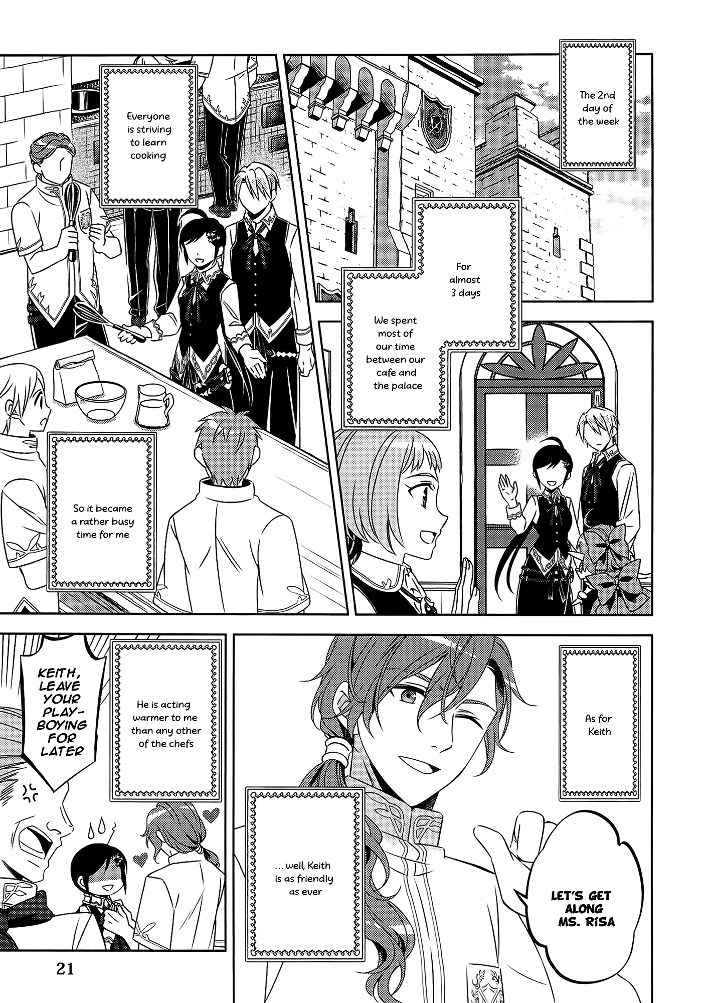 Isekai de Café o Kaiten Shimashita. chapter 15 - page 18