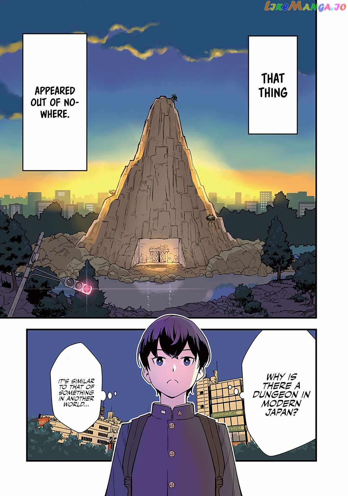 The Hero Returns From Another World, Becomes An Influencer, And Earns Money In The Real World, Where Dungeons Have Appeared! chapter 1 - page 2