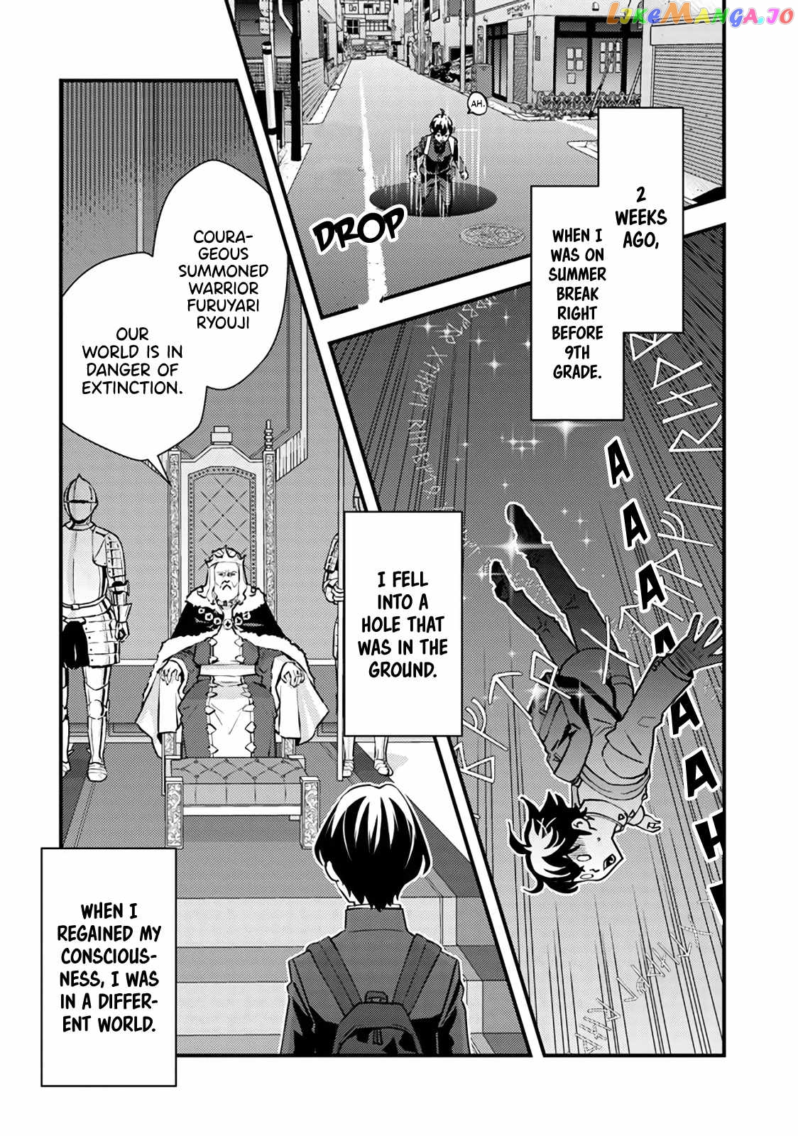 The Hero Returns From Another World, Becomes An Influencer, And Earns Money In The Real World, Where Dungeons Have Appeared! chapter 1 - page 6