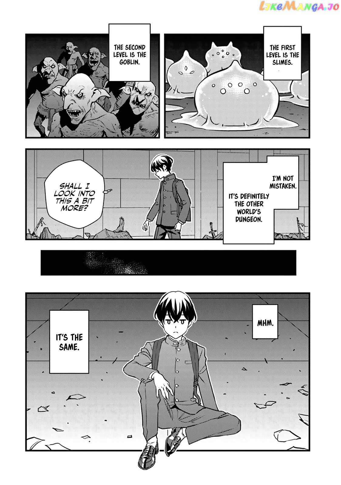 The Hero Returns From Another World, Becomes An Influencer, And Earns Money In The Real World, Where Dungeons Have Appeared! chapter 1 - page 60