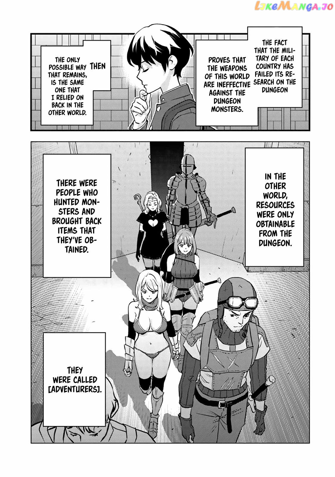 The Hero Returns From Another World, Becomes An Influencer, And Earns Money In The Real World, Where Dungeons Have Appeared! chapter 1 - page 63