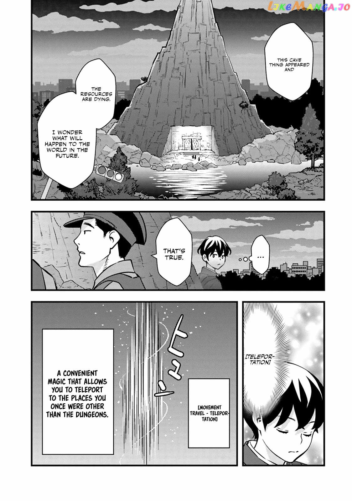 The Hero Returns From Another World, Becomes An Influencer, And Earns Money In The Real World, Where Dungeons Have Appeared! chapter 2.1 - page 5
