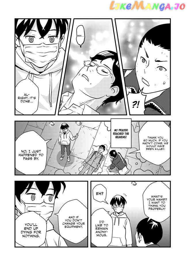 The Hero Returns From Another World, Becomes An Influencer, And Earns Money In The Real World, Where Dungeons Have Appeared! chapter 2.2 - page 28