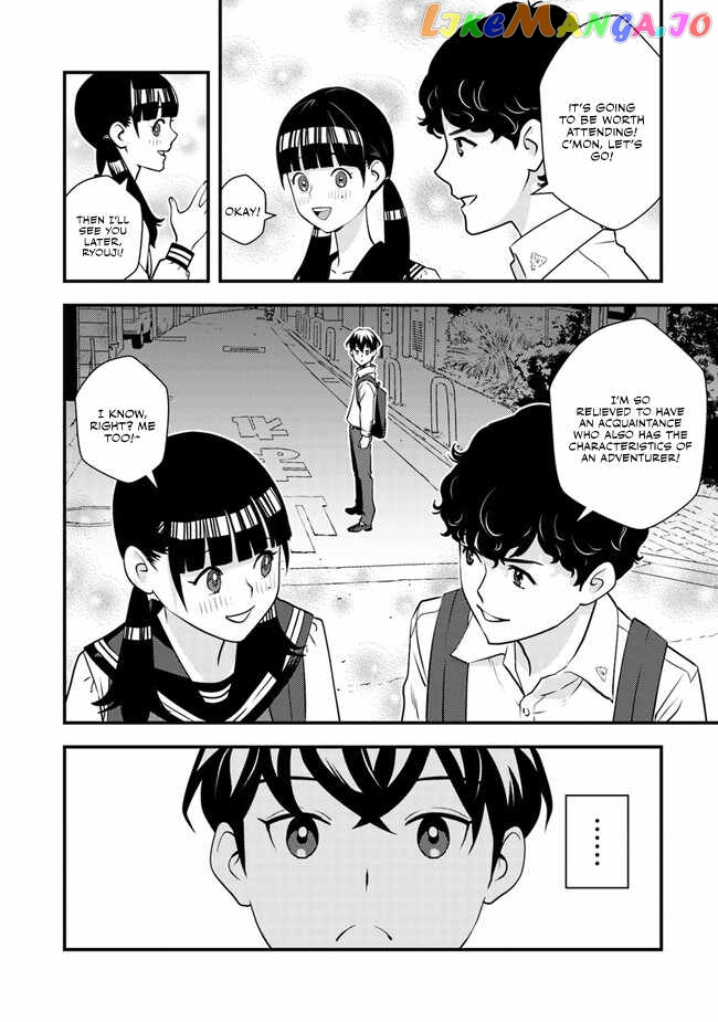 The Hero Returns From Another World, Becomes An Influencer, And Earns Money In The Real World, Where Dungeons Have Appeared! chapter 3 - page 25