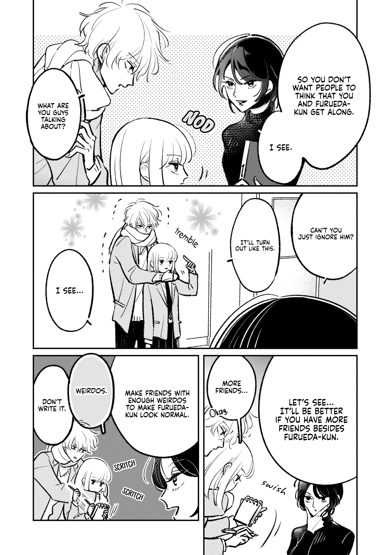 A Boy Sensitive to Cold & a Hard-boiled Girl chapter 3 - page 12