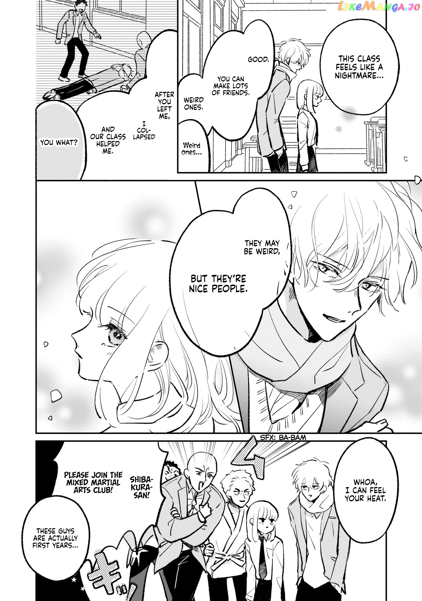 A Boy Sensitive to Cold & a Hard-boiled Girl chapter 3 - page 18