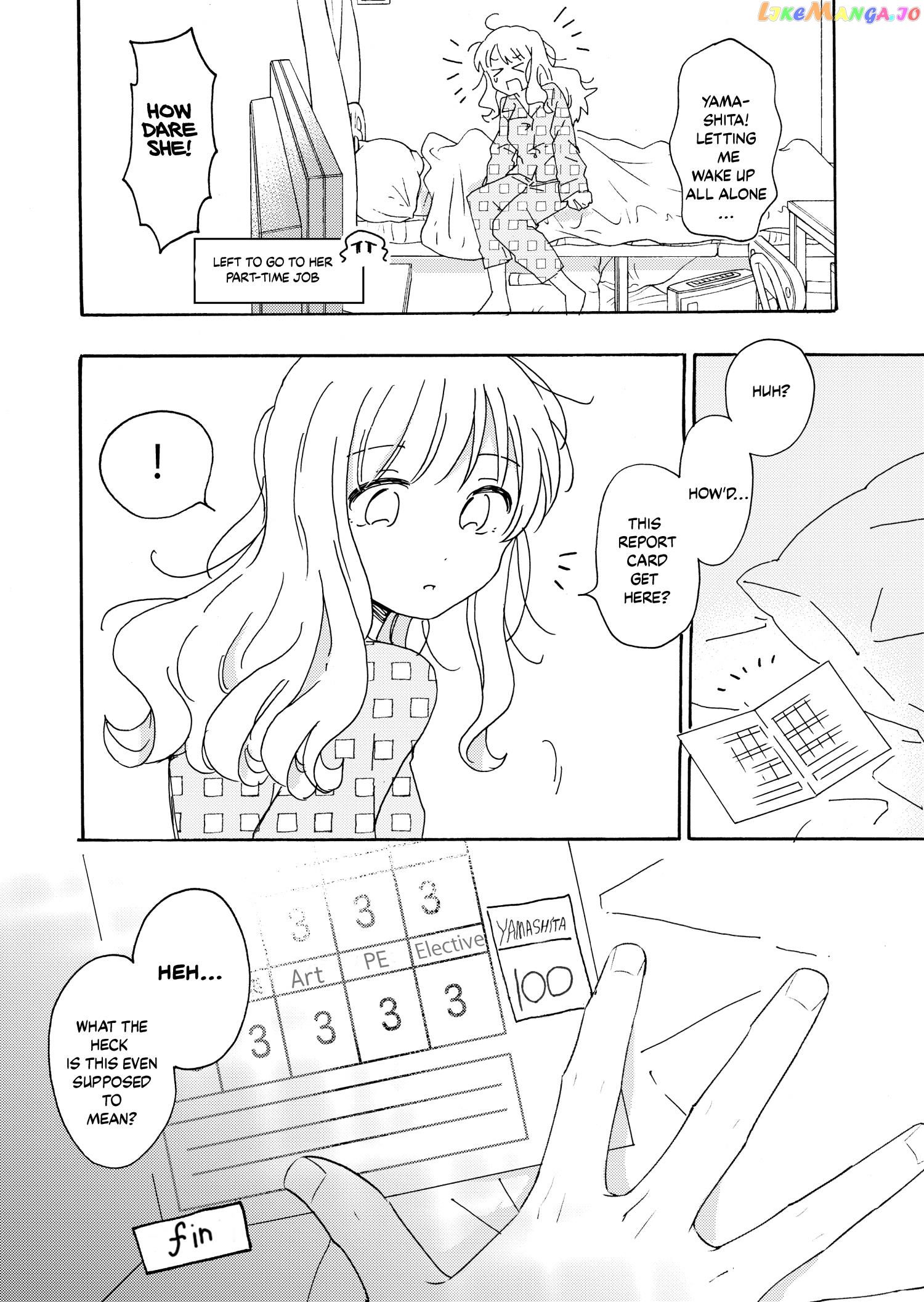 Kyou wa Mada Futsuu ni Narenai chapter 18.2 - page 4