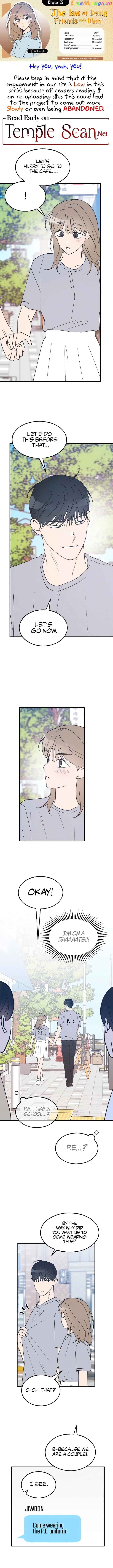The Law Of Being Friends With A Male Chapter 35 - page 1