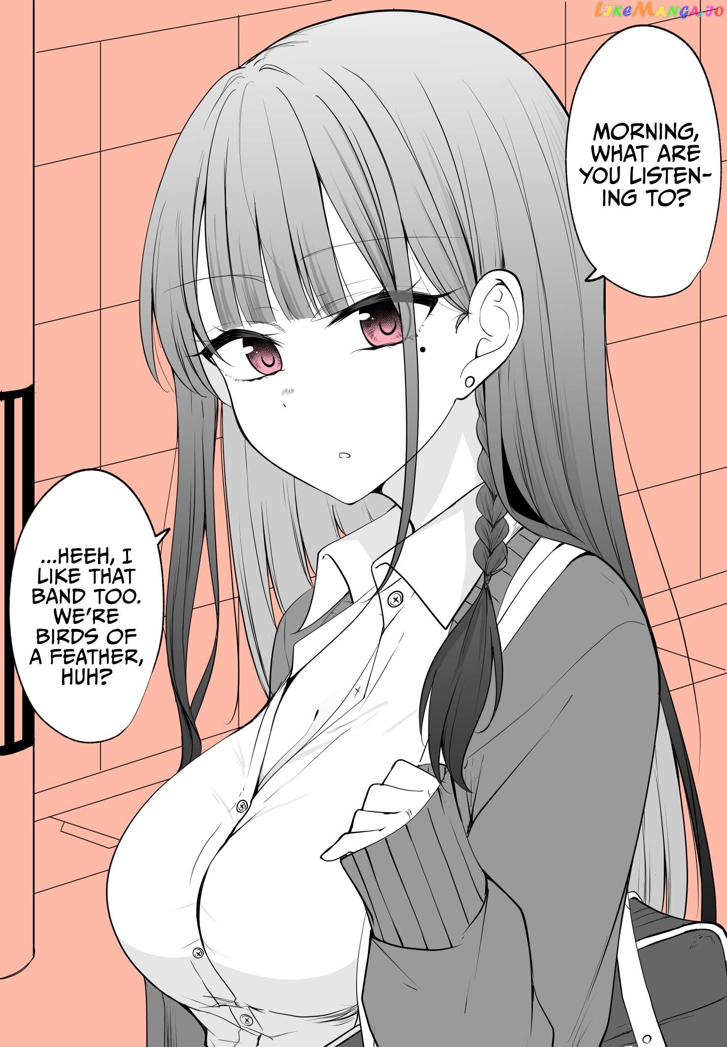 Mechamecha Kininatteru Gyaru Ga Nanka Yabee Kanji Ni Natteku Yatsu Chapter 28 - page 1
