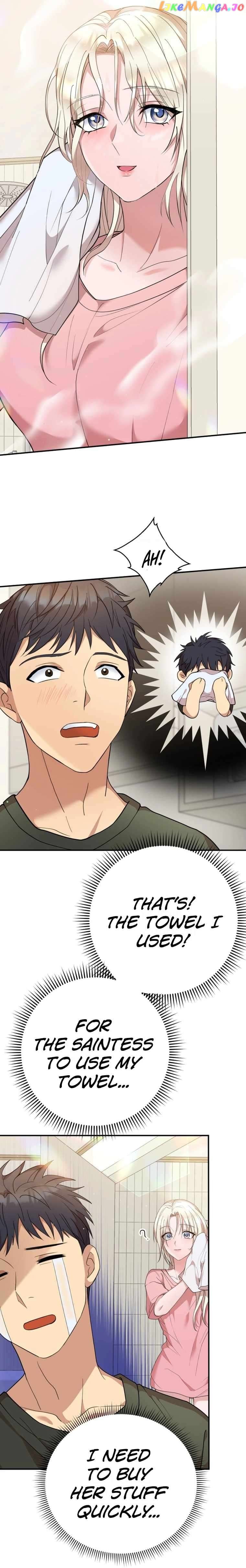 Living in a single room with a Saintess chapter 4 - page 12