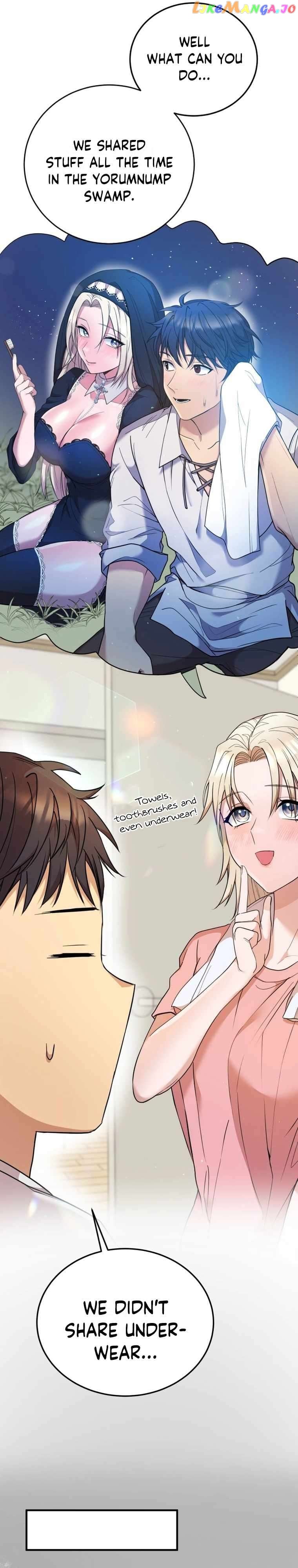 Living in a single room with a Saintess chapter 4 - page 15