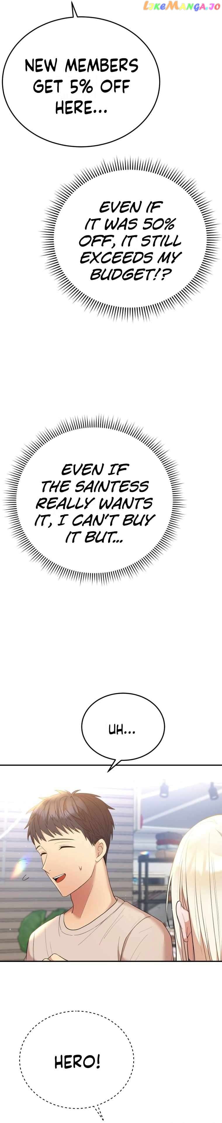 Living in a single room with a Saintess chapter 6 - page 19