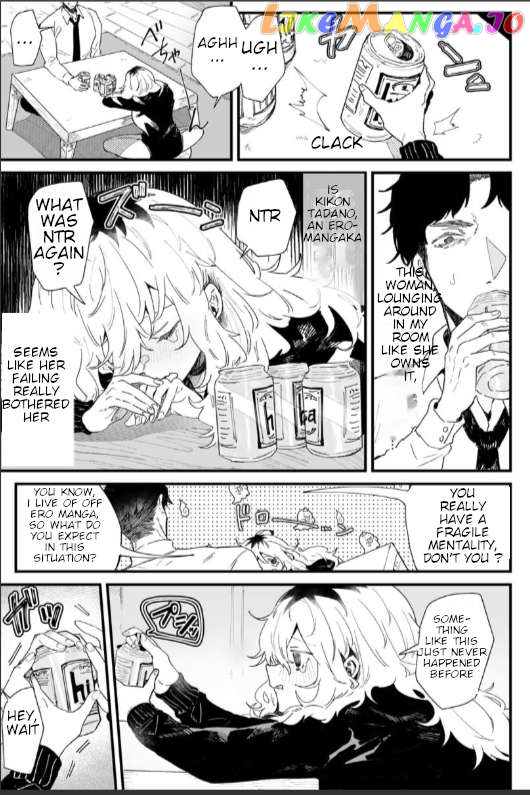 Ero Mangaka Onee-san to Otsukare Riman Chapter 7 - page 2