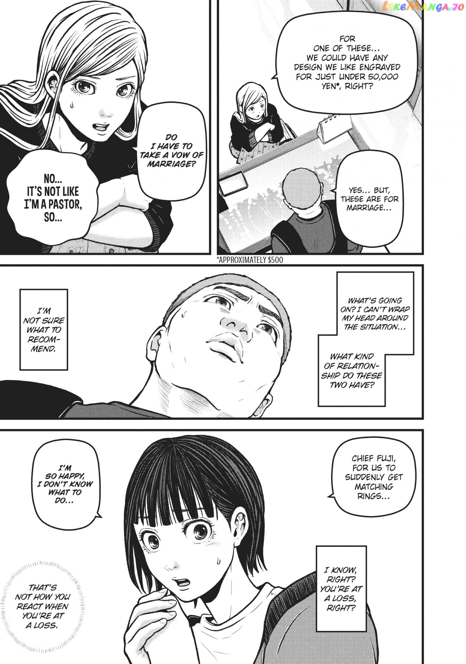 Hakozume: Koban Joshi no Gyakushuu chapter 180 - page 10