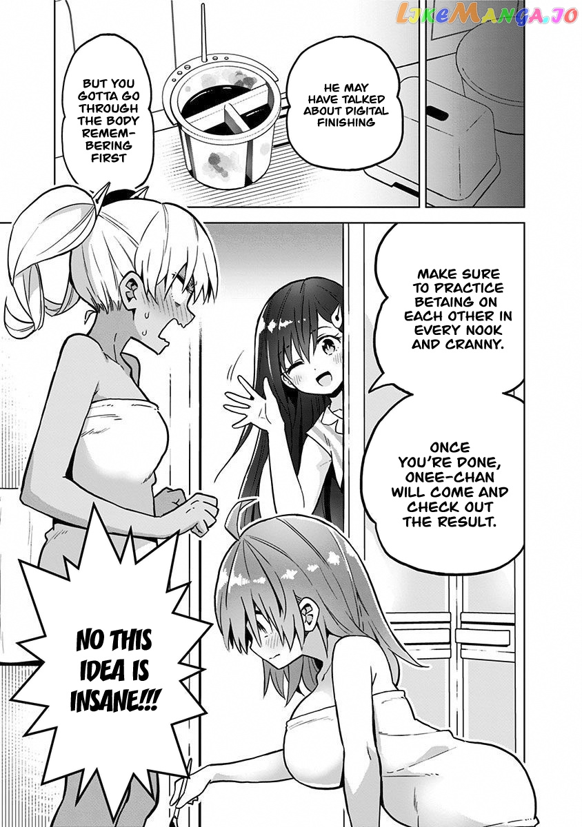 Saotome Shimai ha Manga no Tame Nara!? chapter 21 - page 8