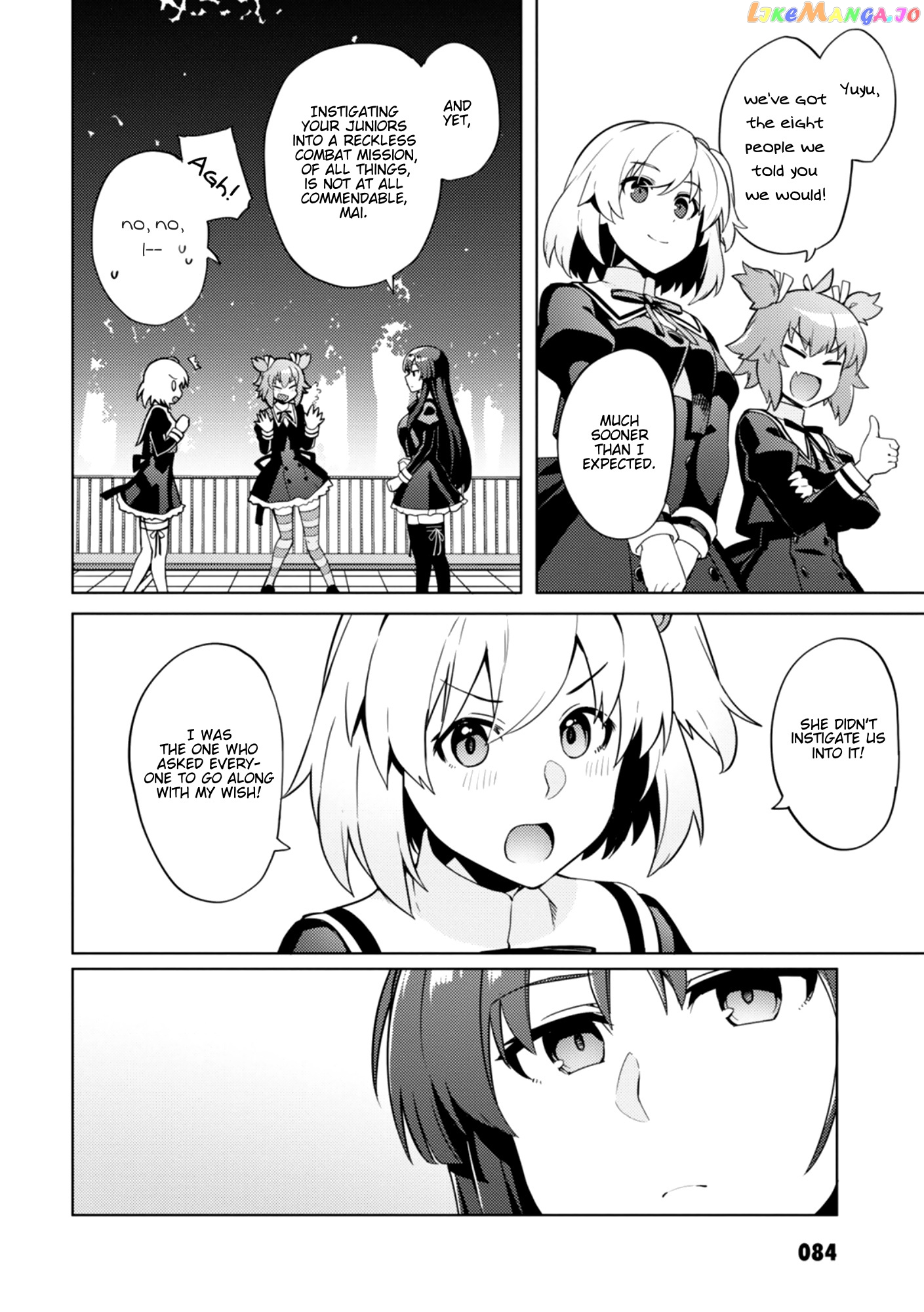 Assault Lily: League of Gardens -full bloom- chapter 9 - page 12