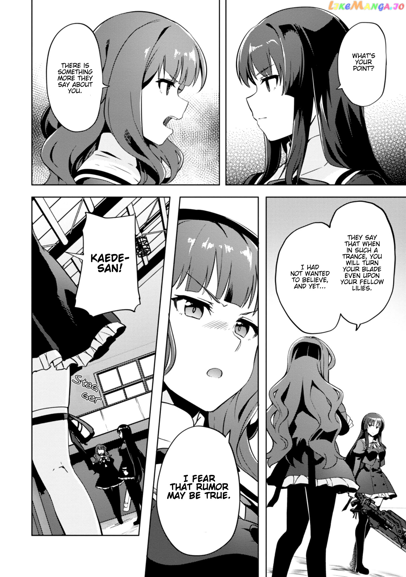 Assault Lily: League of Gardens -full bloom- chapter 9 - page 22