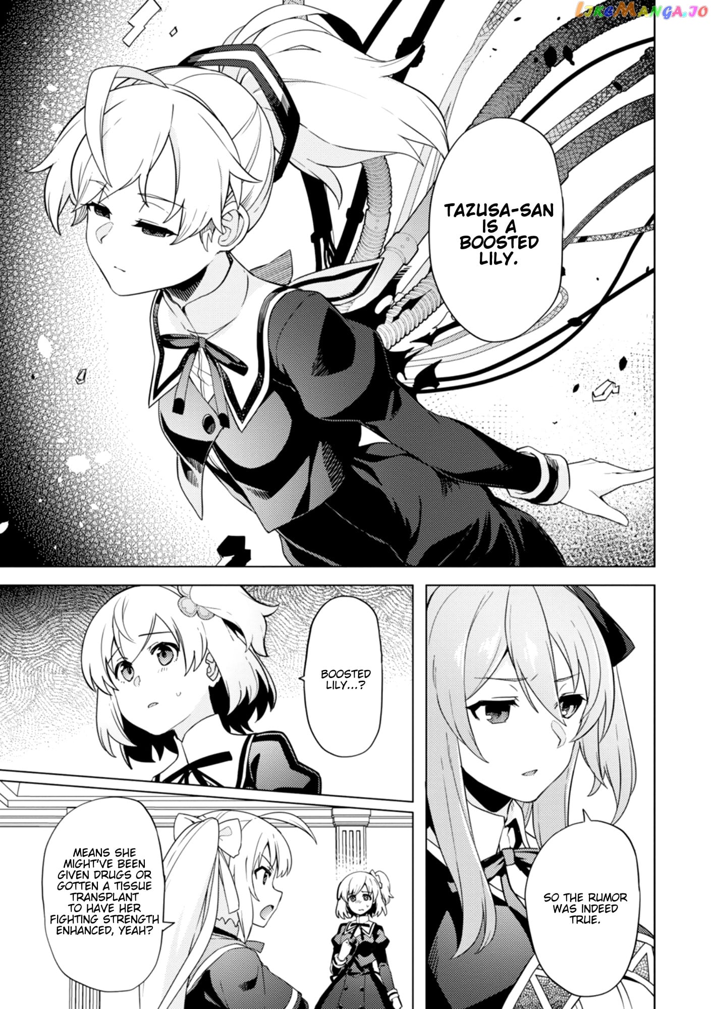 Assault Lily: League of Gardens -full bloom- chapter 7 - page 11