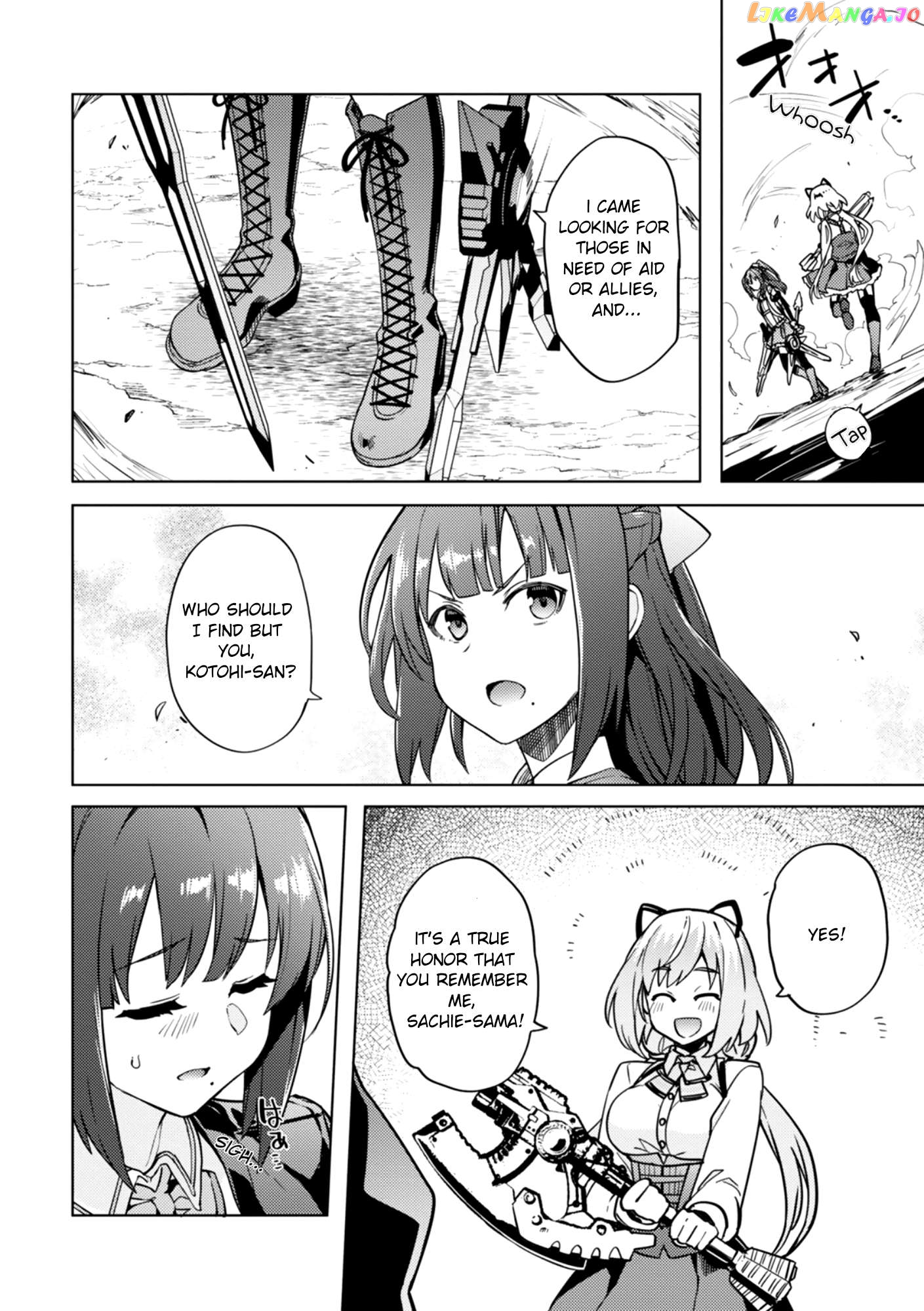 Assault Lily: League of Gardens -full bloom- Chapter 14 - page 18
