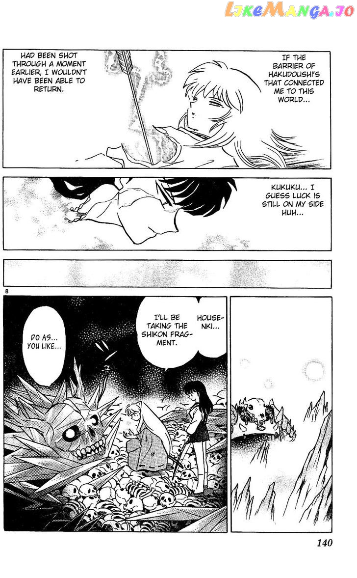 InuYasha - Manga Chapter 326 - page 8