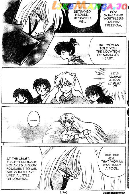 InuYasha - Manga Chapter 406 - page 12