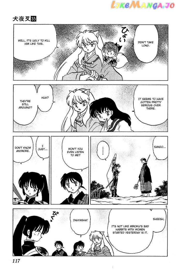 InuYasha - Manga Chapter 345 - page 5