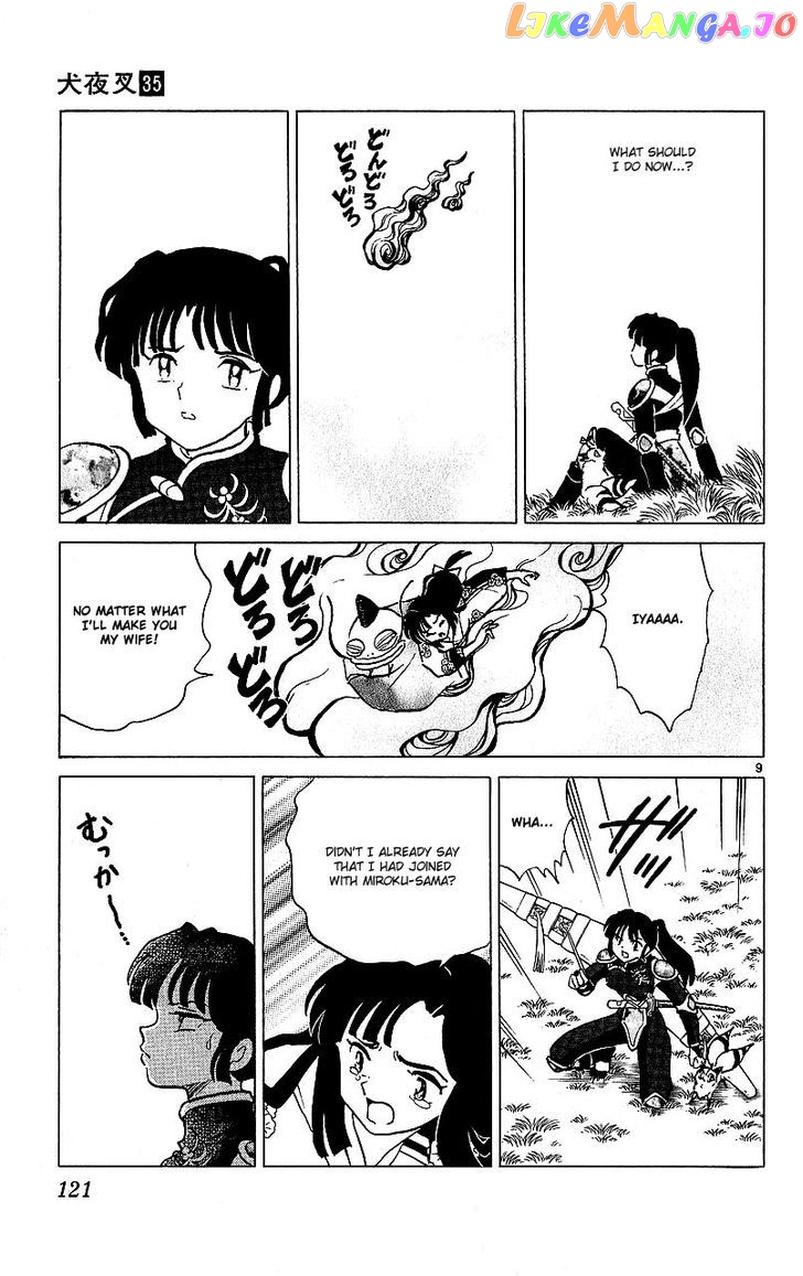 InuYasha - Manga Chapter 345 - page 9