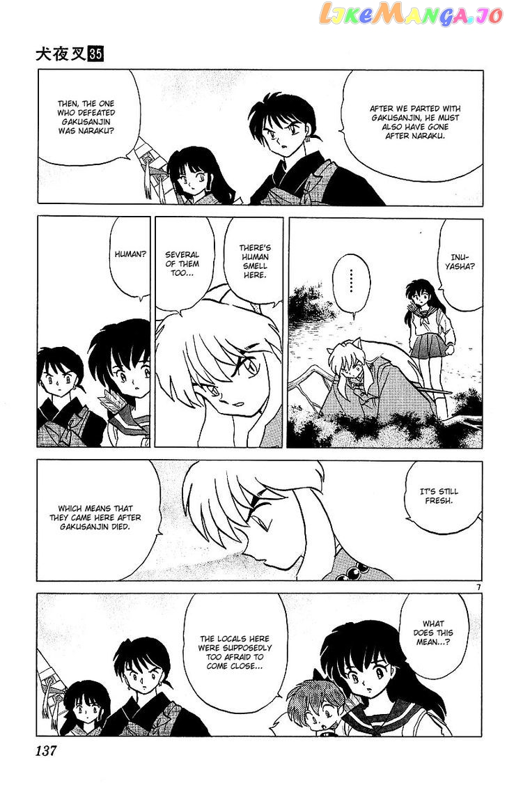 InuYasha - Manga Chapter 346 - page 7