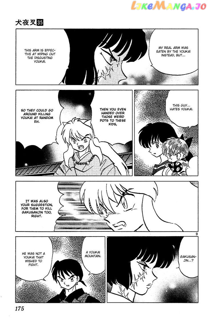 InuYasha - Manga Chapter 348 - page 9