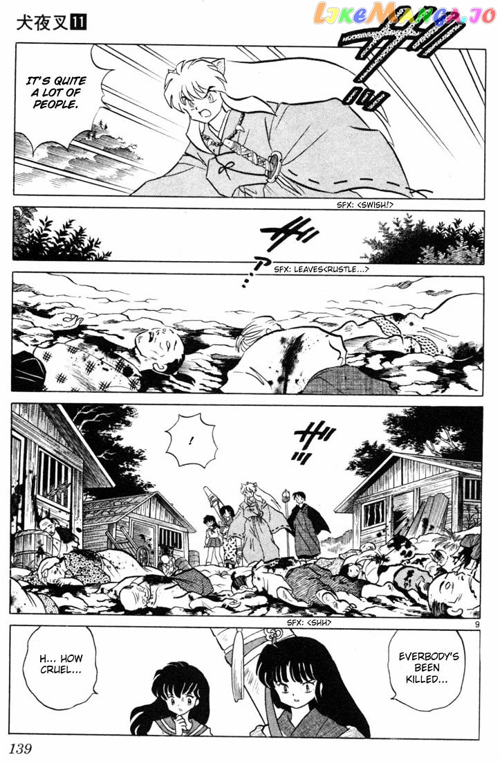 InuYasha - Manga Chapter 106 - page 9
