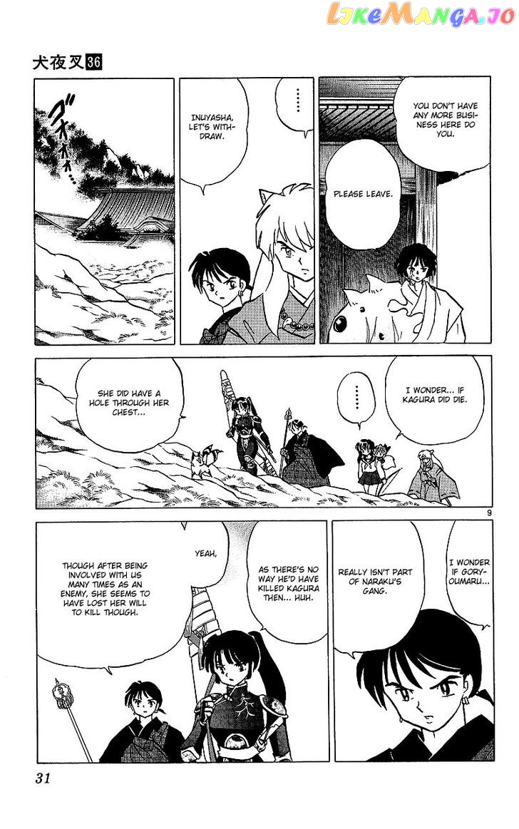 InuYasha - Manga Chapter 350 - page 9
