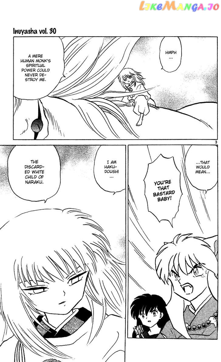 InuYasha - Manga Chapter 295 - page 3