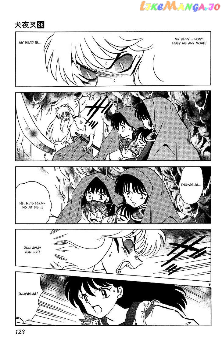 InuYasha - Manga Chapter 355 - page 9