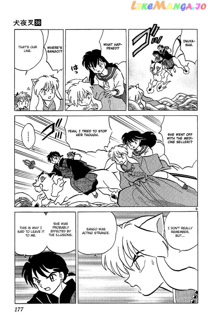 InuYasha - Manga Chapter 358 - page 9