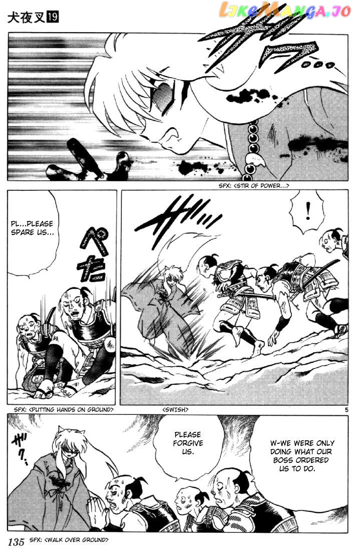 InuYasha - Manga Chapter 186 - page 5