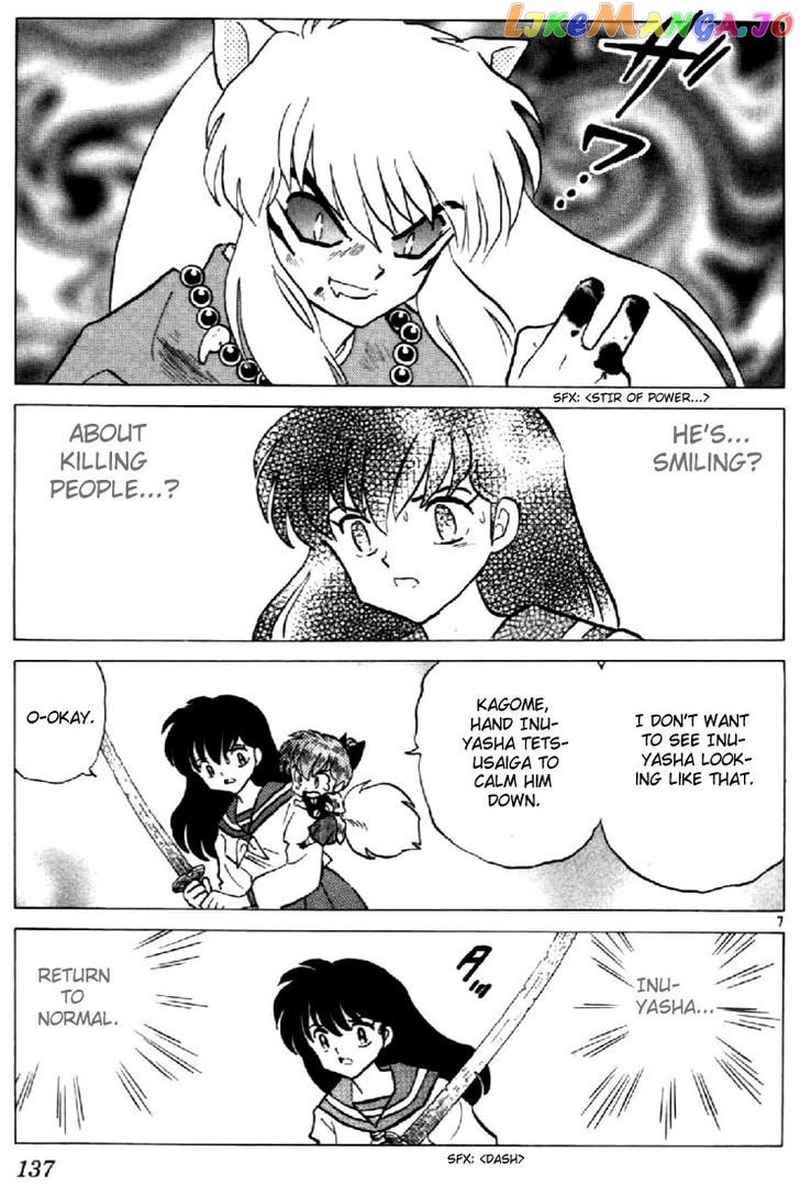 InuYasha - Manga Chapter 186 - page 7