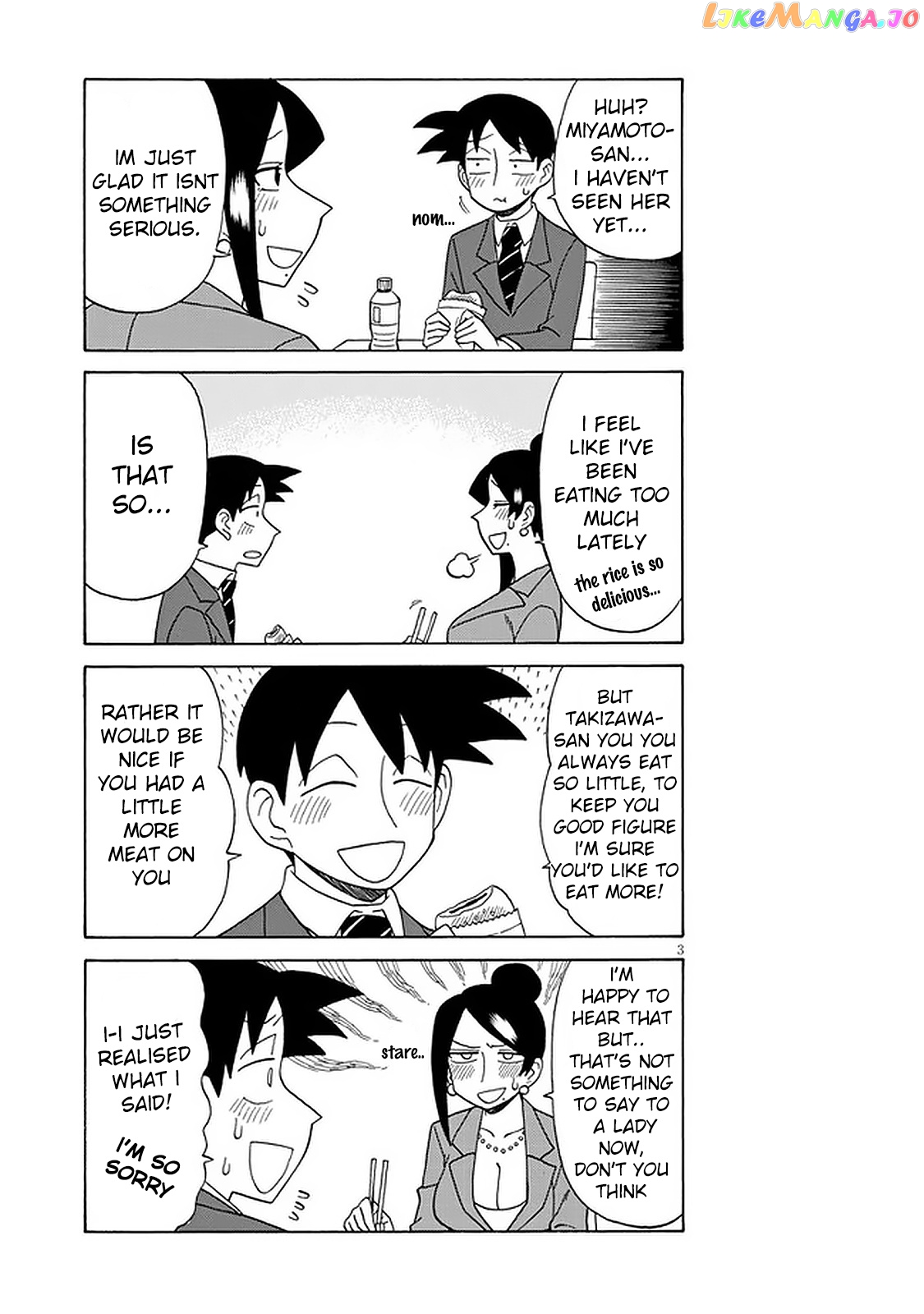Bijin Onna Joushi Takizawa-san chapter 101 - page 3